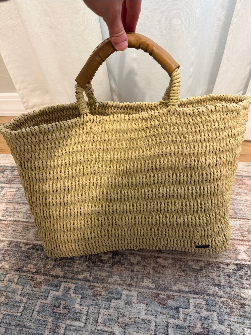 Billabong Straw Tote Bag